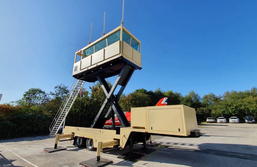 Mobile Elevating Trailer Mounted ATC Towers - Mobile ATC